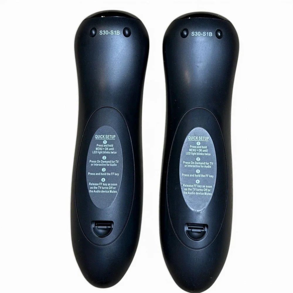 Lot of 2 S30-S1B Replacement Remote controls for AT&T U-Verse Cable Box Tested